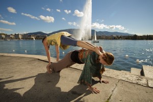 Claire Sunny-Yoga & Kasey Barbey Sallurday Ananda Yoga, geneva, switzerland