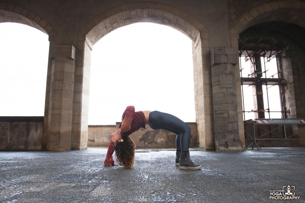 Lucia Ausilio Yoga Photos, Naples, Italy - Elad Itzkin Yoga Photography