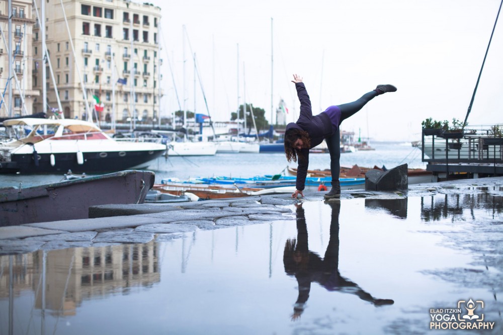 Lucia Ausilio Yoga Photos, Naples, Italy - Elad Itzkin Yoga Photography