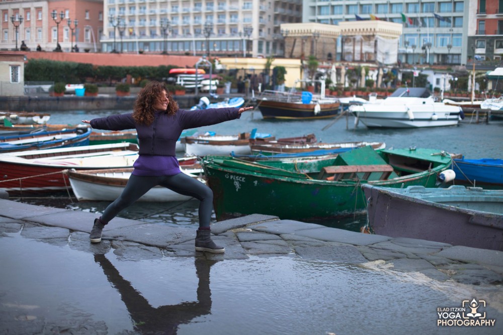 Lucia Ausilio Yoga Photos, Naples, Italy - Elad Itzkin Yoga Photography