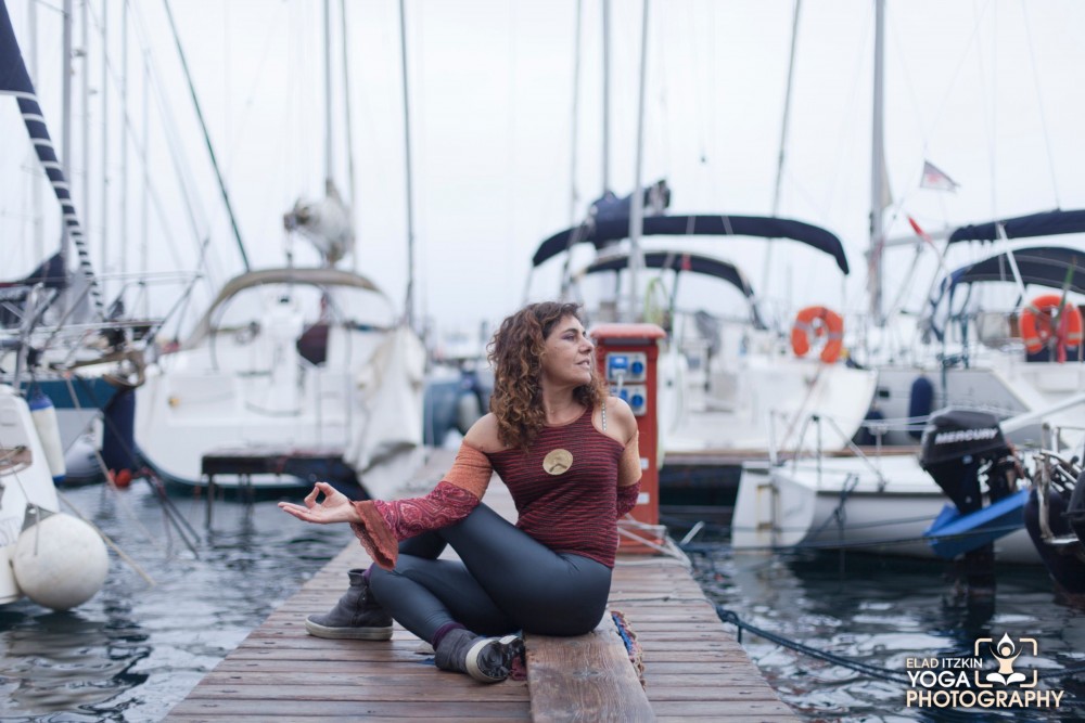 Lucia Ausilio Yoga Photos, Naples, Italy - Elad Itzkin Yoga Photography