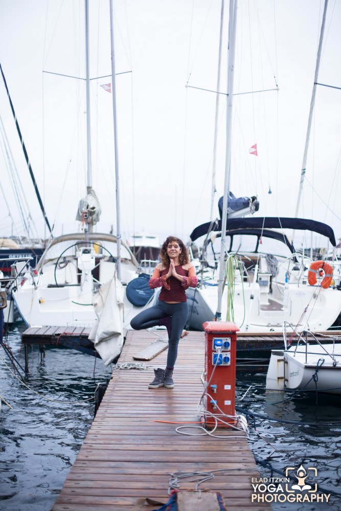 Lucia Ausilio Yoga Photos, Naples, Italy - Elad Itzkin Yoga Photography