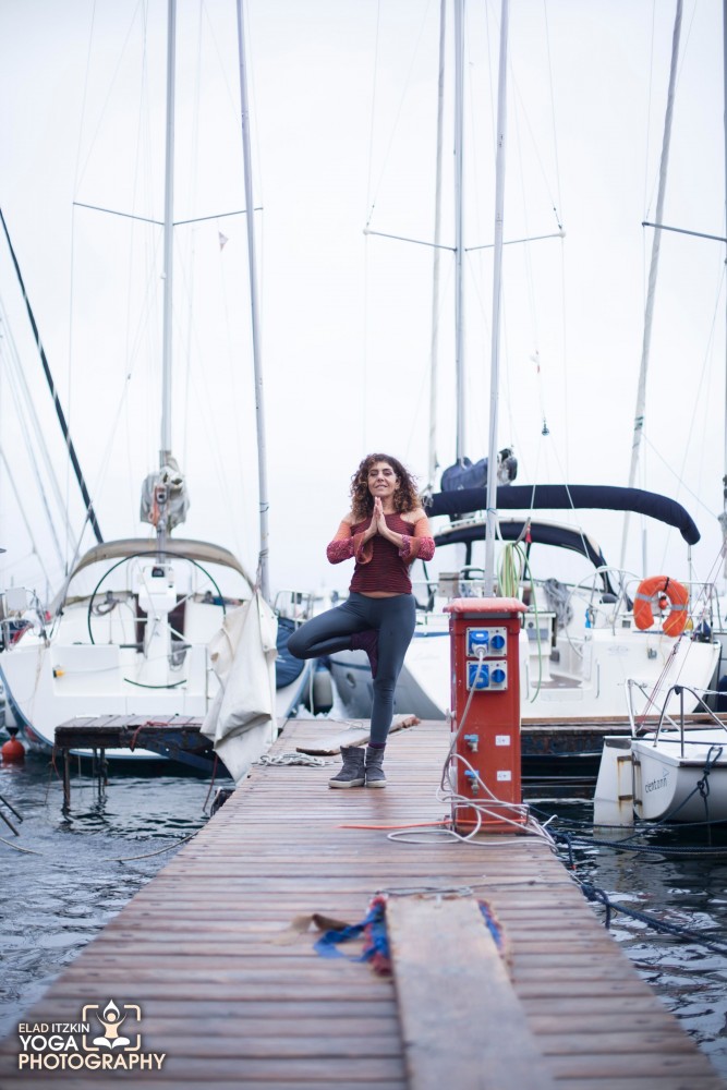 Lucia Ausilio Yoga Photos, Naples, Italy - Elad Itzkin Yoga Photography