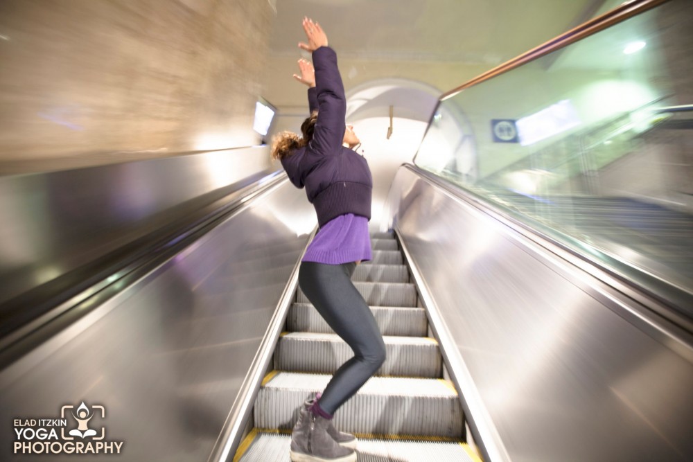 Lucia Ausilio Yoga Photos, Naples, Italy - Elad Itzkin Yoga Photography