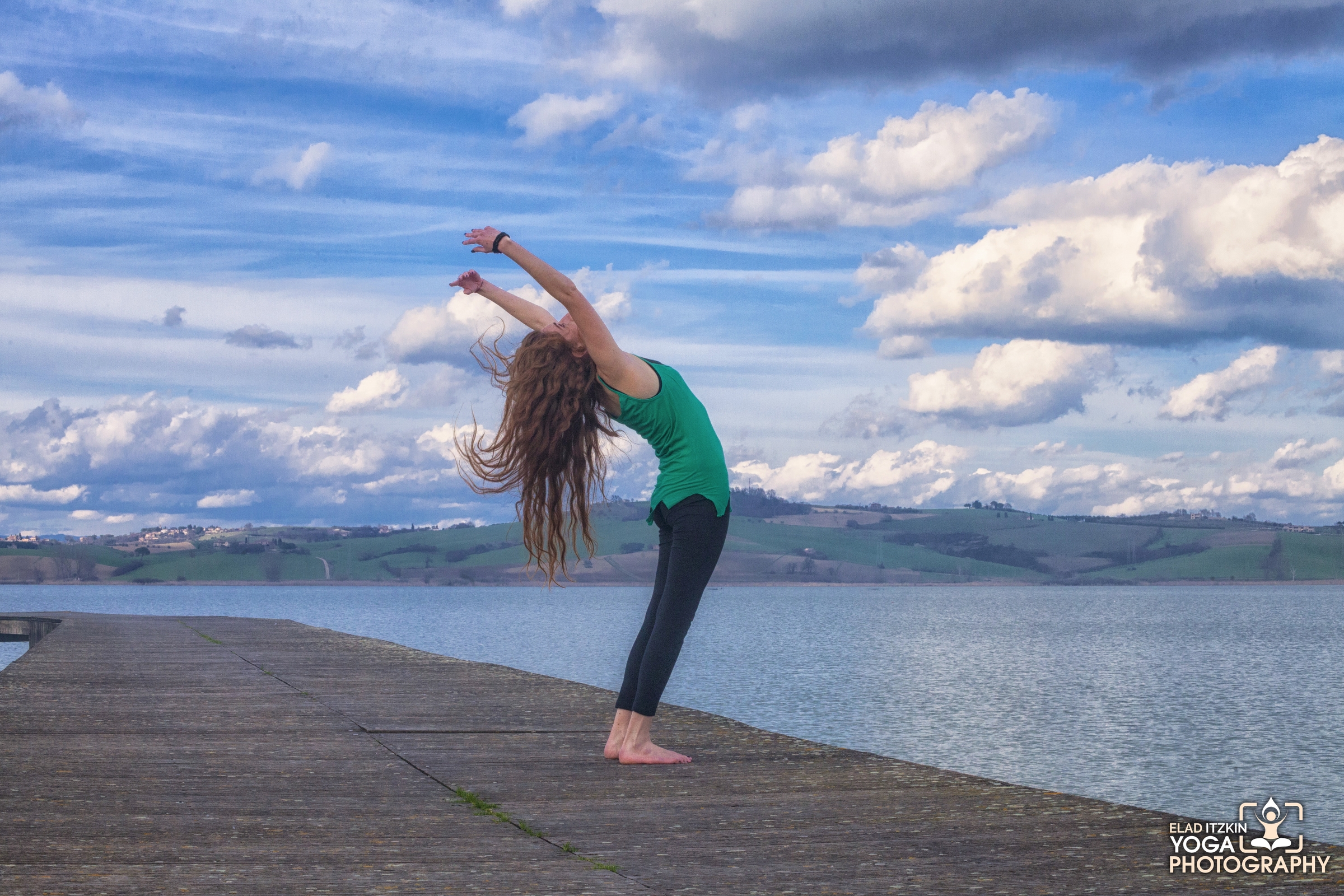Eleonora Cosner Yoga Photos, Tuscany, Italy - Elad Itzkin Yoga Photography