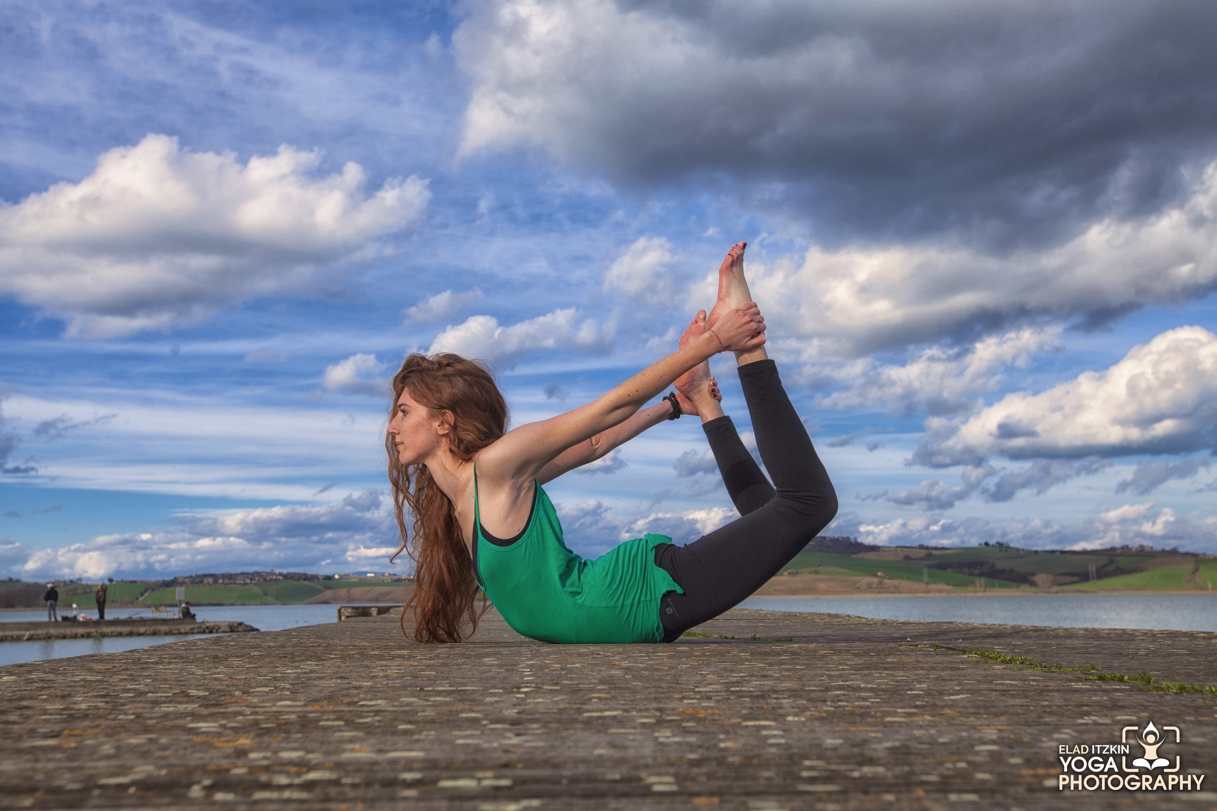 Eleonora Cosner Yoga Photos, Tuscany, Italy - Elad Itzkin Yoga Photography