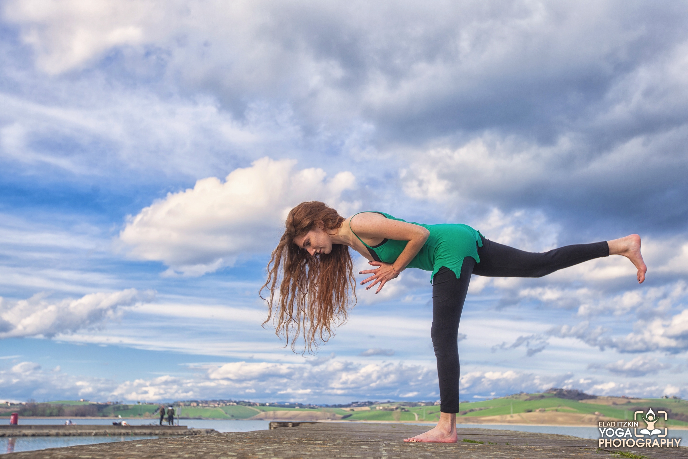 Eleonora Cosner Yoga Photos, Tuscany, Italy - Elad Itzkin Yoga Photography