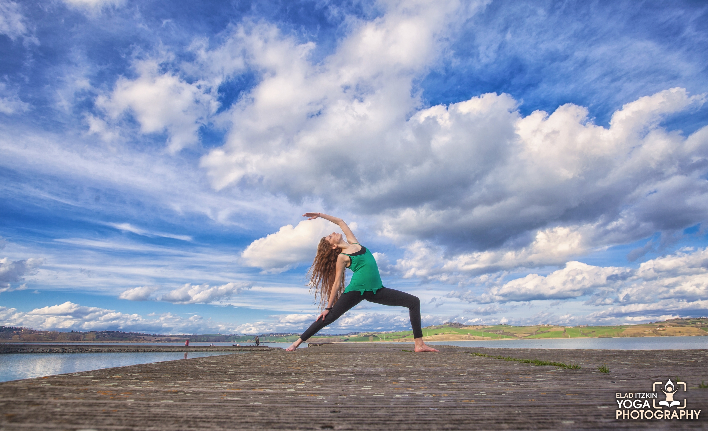 Eleonora Cosner Yoga Photos, Tuscany, Italy - Elad Itzkin Yoga Photography