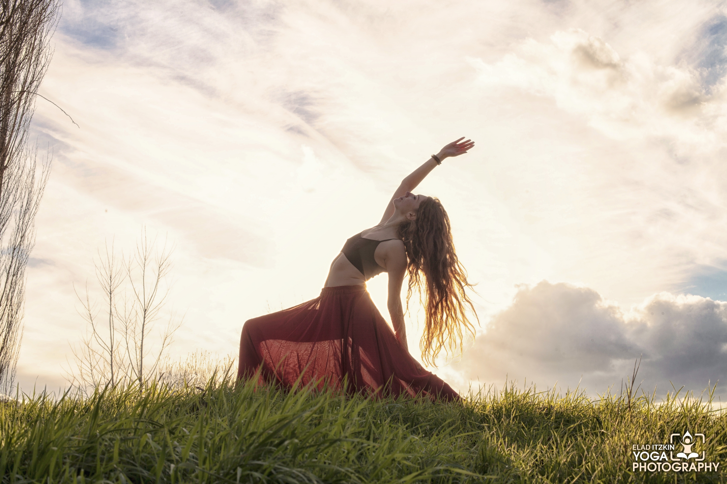 Eleonora Cosner Yoga Photos, Tuscany, Italy - Elad Itzkin Yoga Photography
