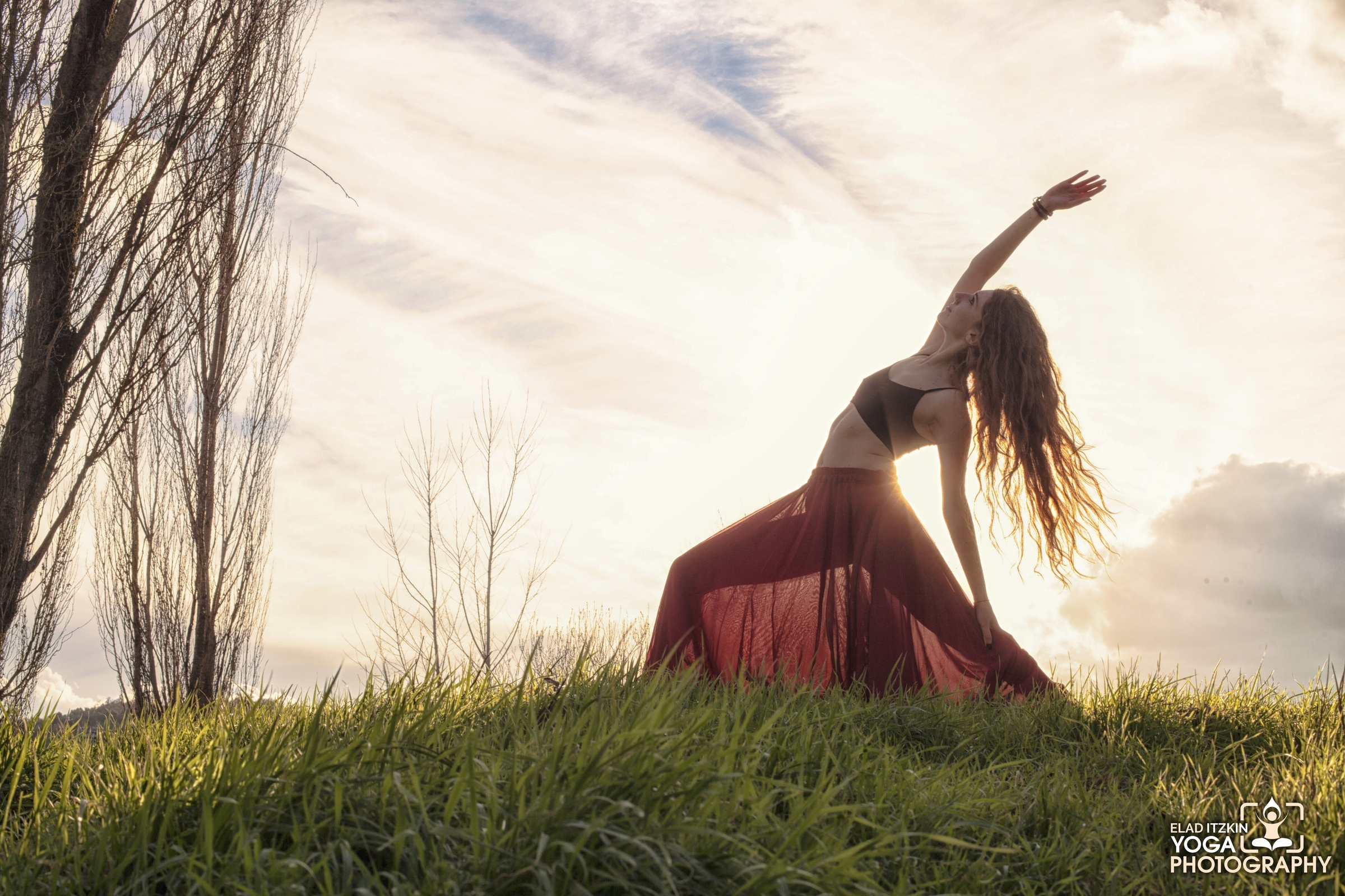 Eleonora Cosner Yoga Photos, Tuscany, Italy - Elad Itzkin Yoga Photography