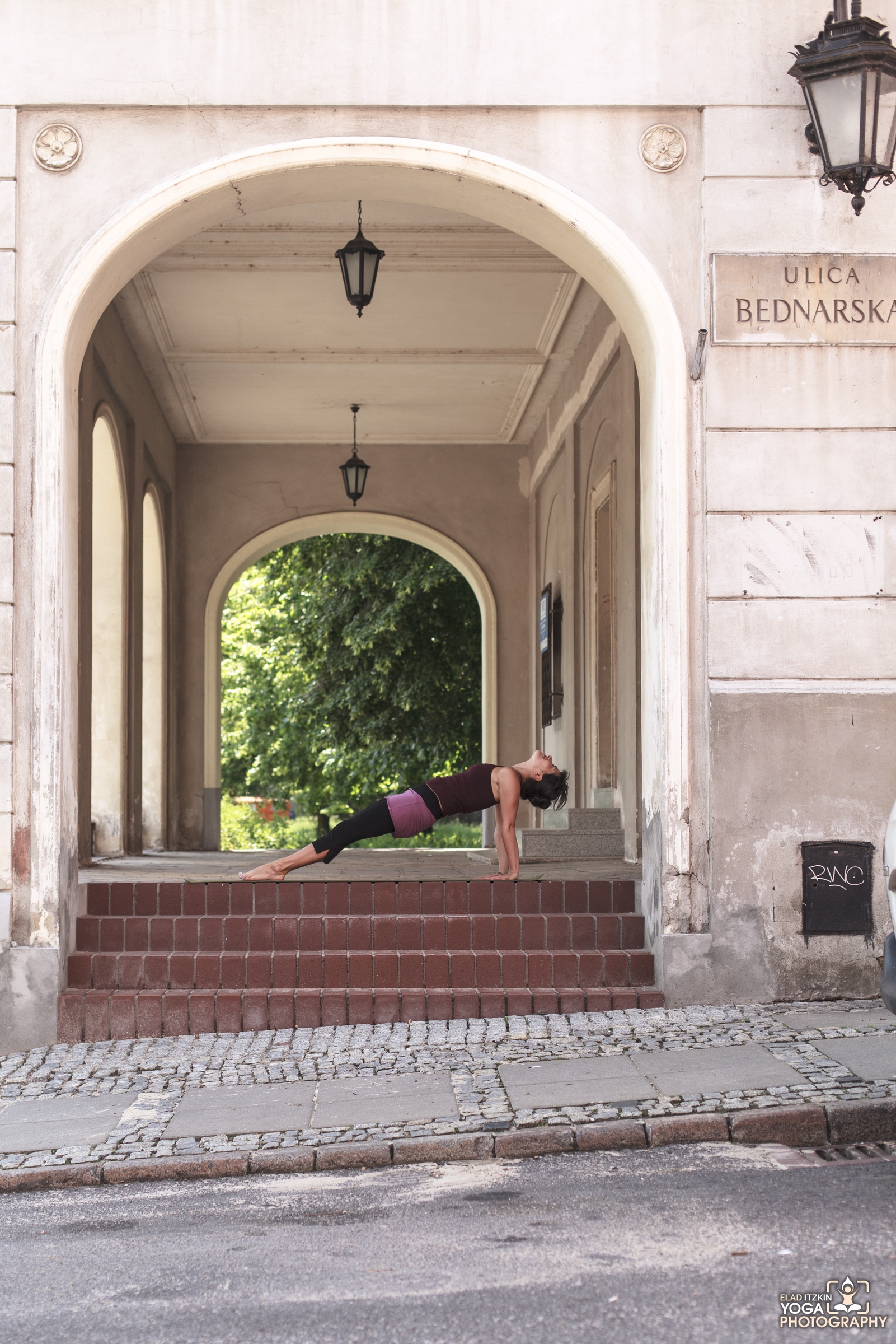 Agnieszka Kowalska Yoga Photos in Warsaw, Poland, Elad Itzkin Yoga Photography