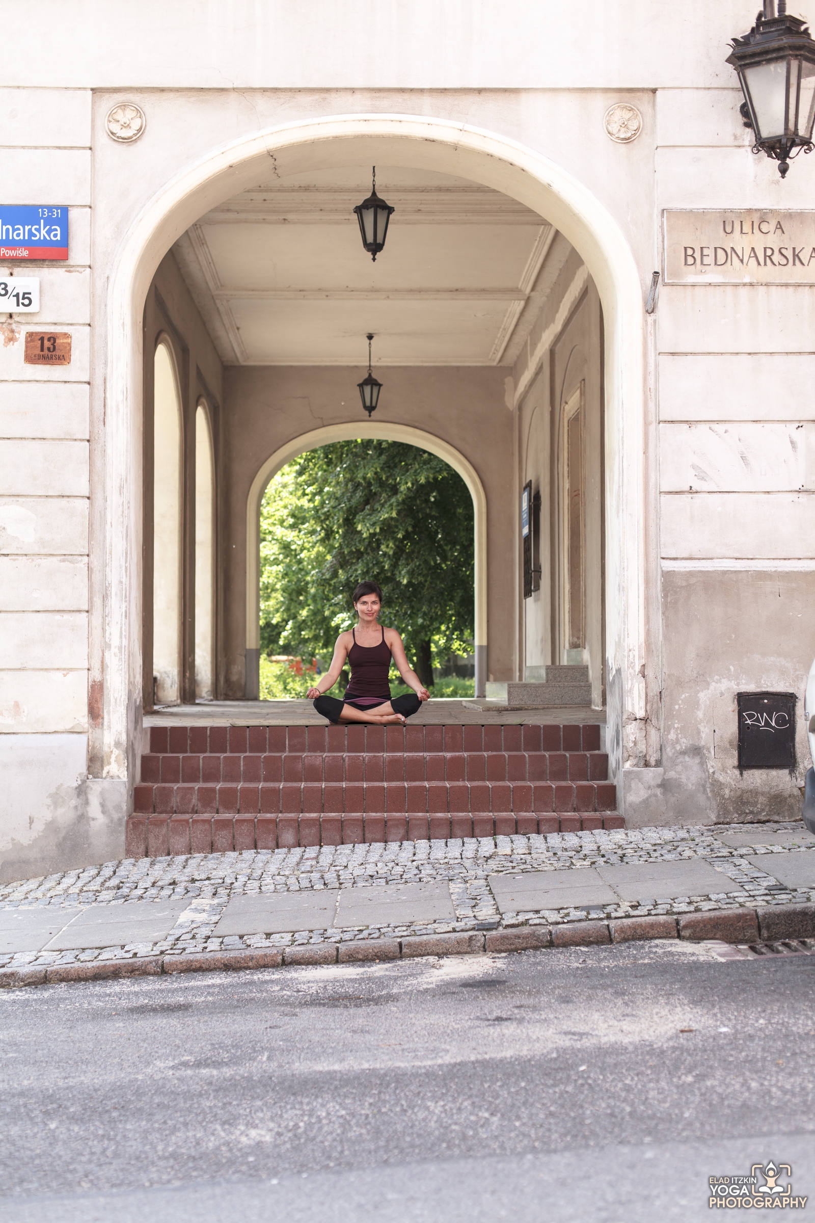 Agnieszka Kowalska Yoga Photos in Warsaw, Poland, Elad Itzkin Yoga Photography