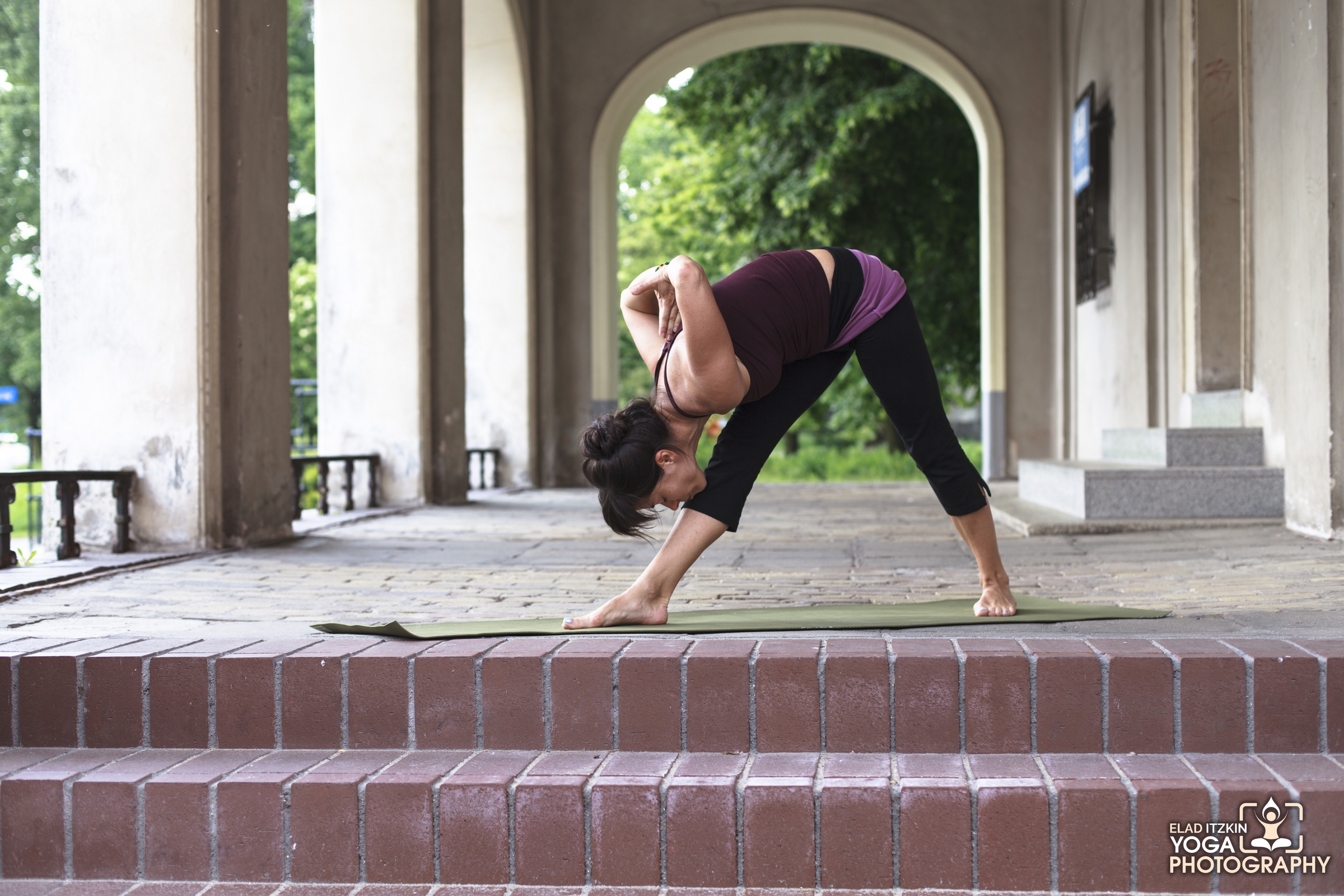 Agnieszka Kowalska Yoga Photos in Warsaw, Poland, Elad Itzkin Yoga Photography