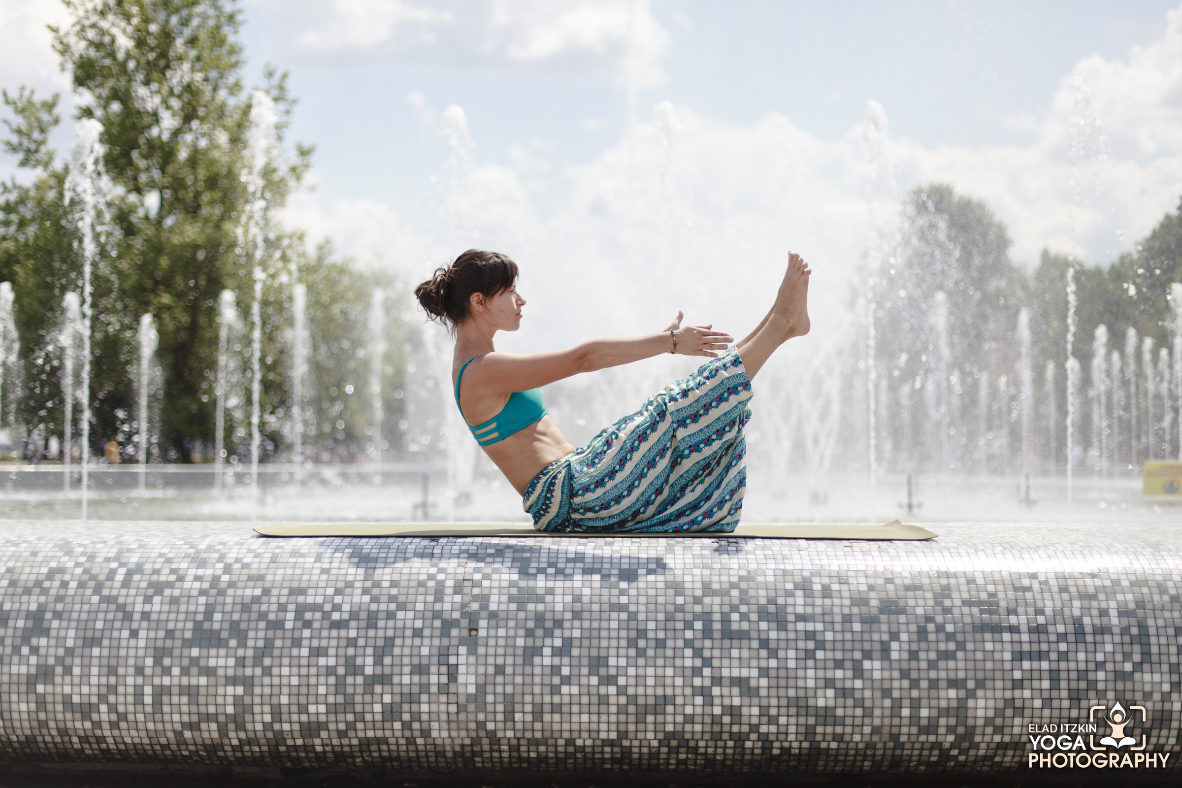 Agnieszka Kowalska Yoga Photos in Warsaw, Poland, Elad Itzkin Yoga Photography
