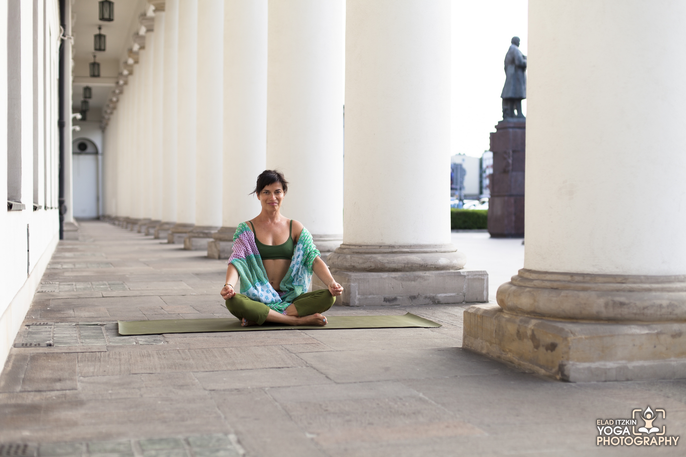 Agnieszka Kowalska Yoga Photos in Warsaw, Poland, Elad Itzkin Yoga Photography