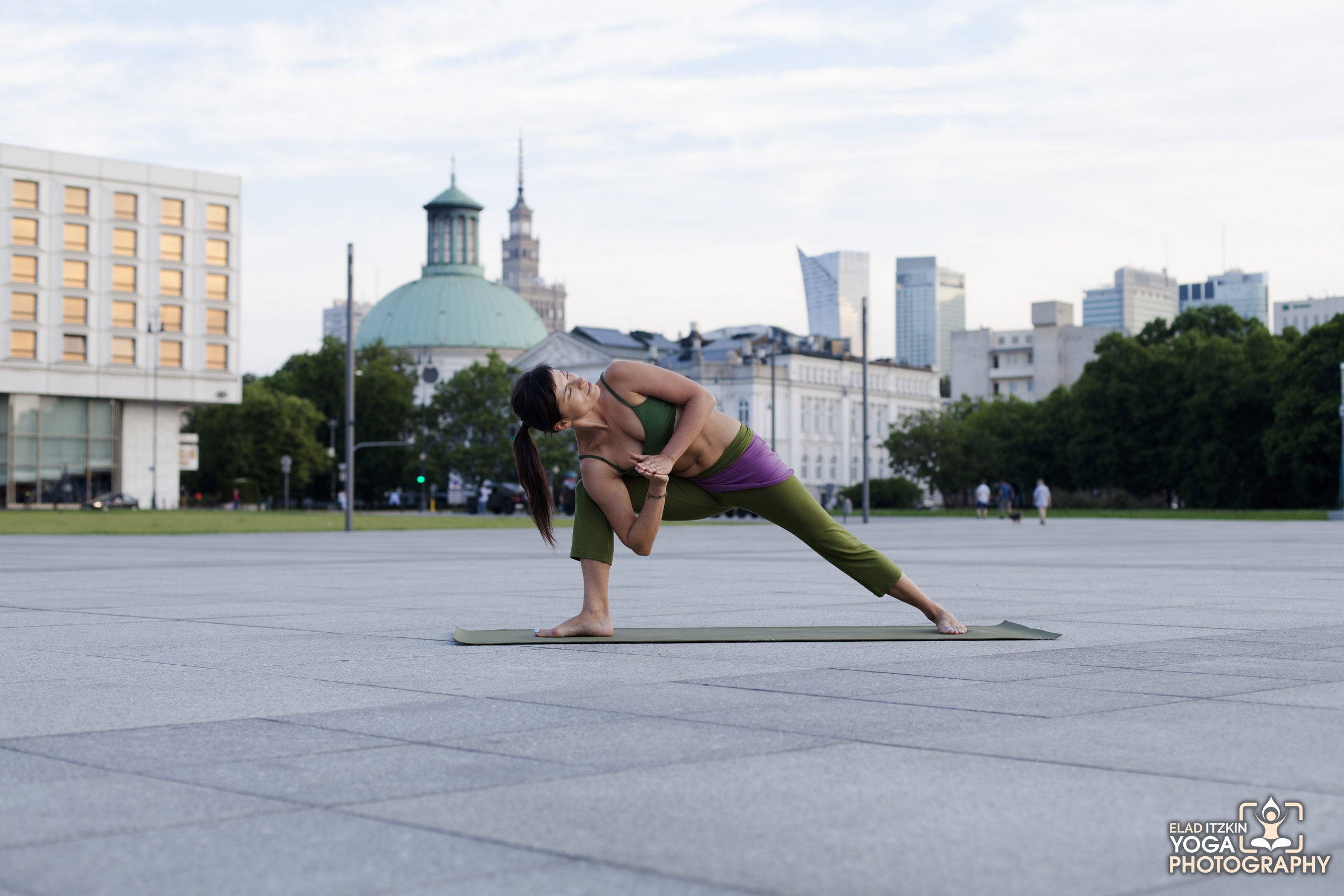 Agnieszka Kowalska Yoga Photos in Warsaw, Poland, Elad Itzkin Yoga Photography