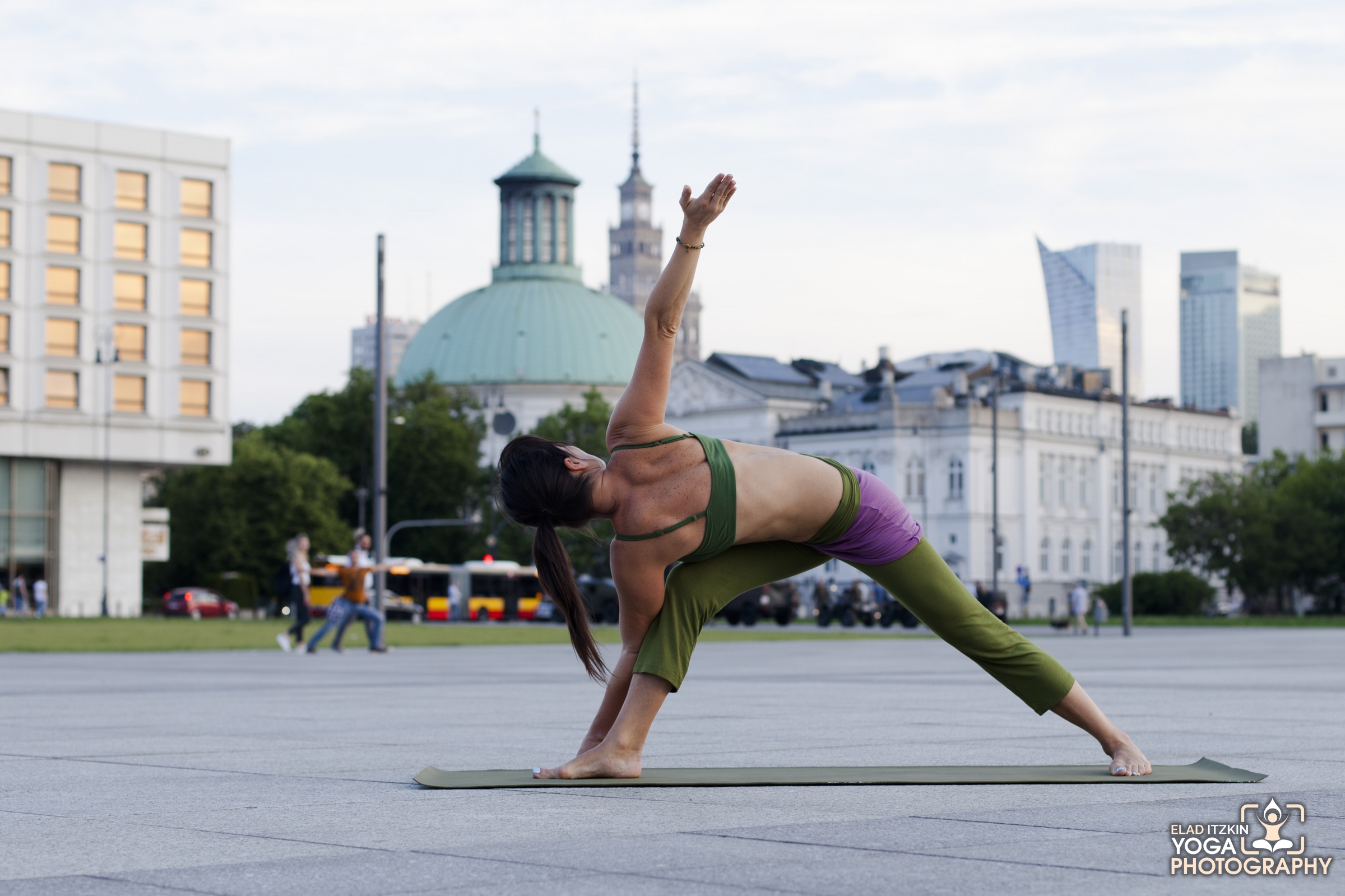 Agnieszka Kowalska Yoga Photos in Warsaw, Poland, Elad Itzkin Yoga Photography