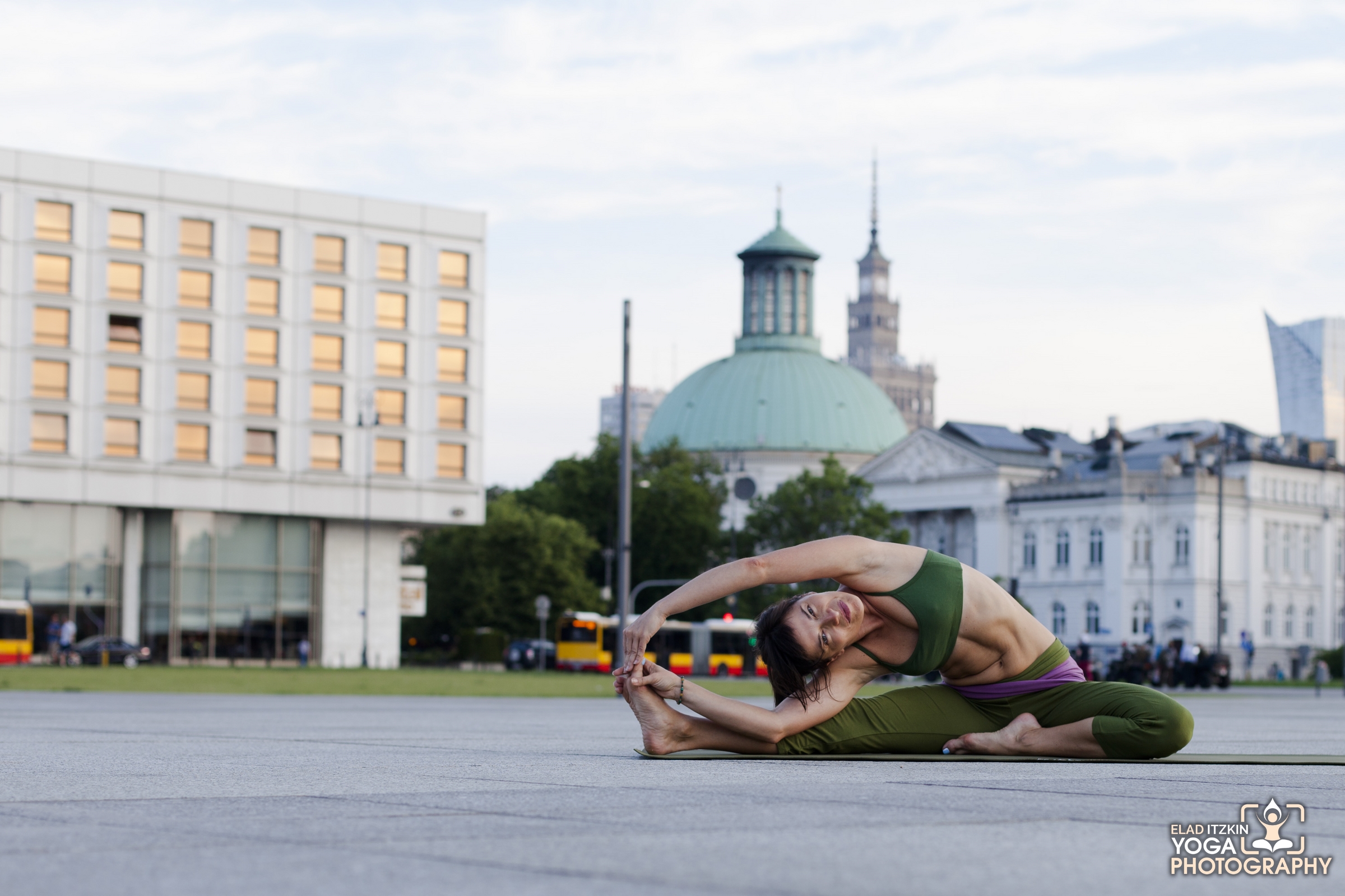 Agnieszka Kowalska Yoga Photos in Warsaw, Poland, Elad Itzkin Yoga Photography