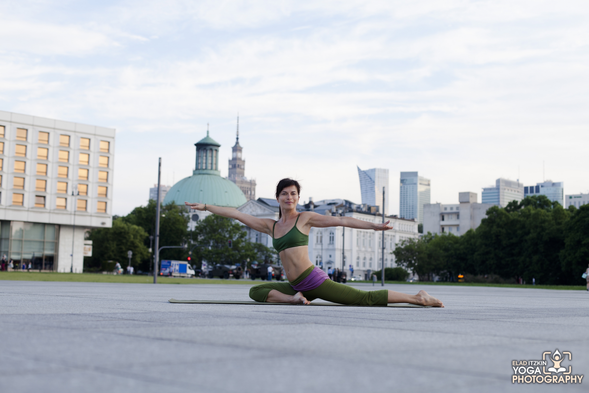 Agnieszka Kowalska Yoga Photos in Warsaw, Poland, Elad Itzkin Yoga Photography